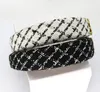 10A Designer Letter Plaid pannband Hårband för Fashion Girl Colorful Sports Fiess pannband Head Wrap