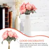 Decoratieve bloemen Desktop Fake Flower Bos Realistisch Pioenornament Huishoudelijk decor