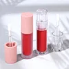 Storage Bottles Double-headed Lip Gloss Tubes Lipgloss Tube Packaging Liquid Lipstick Clear Bottle Empty Refillable Cosmetics Containers