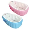 Badkarplatser Happyflute Baby Swimming Bathtub Kids Portable Outdoor Uppblåsbara pool Barn Bassäng Badkar Födda 230601