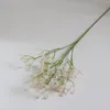 Flores decorativas 1 peça Gypsophila Buquê de flores falsas Simulação de plástico para decoração de festa em casa Casamento