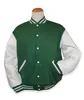 Großhandel Herren-Uni-Jacken Letterman-Jacken Benutzerdefinierte Baseball-Letterman-Uni-Bomberjacke FBR