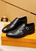 2023 Mens Dress Shoes Designer Fashion Genuine Leather Business Office Work Formal Loafers Male Brand Designer Party Wedding Flats Size 38-46