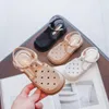 Sandals Girls Children Breathable Covered Toes Summer Cute Princess All match Kids Fashion Beige Prints Beautiful Shoes 230601