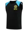 2023 Lukaku Inter Milans Soccer Training Vest 23 24 Barella Vidal Lautaro eriksen inters dzeko correa بعيدًا عن الزي الرسمي Tops Football Shirt Men Kit