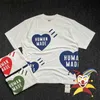 メンズTシャツ2023SS人間メイドTシャツ男性女性1 1高品質のハートプリント特大のヒップホップトップTEES T230602