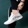 2023 Sapato de Designer Tênis Masculino Malha Sapatos Casuais Sapatos Lac-up Masculino Leve Confortável Respirável Tênis de Caminhada Zapatillas Hombre