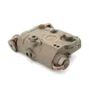 Taktisk AN/PEQ-15 Laser Aming+ White LED-ficklampa+ IR Night Vision Weapon Light 20mm Rail Hunt Rifle Airsoft PEQ