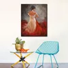 Canvas Art Figurative Night Tango Hand-painted Oil Paintings of Spanish Dancing Beautiful Accent for Spa Decor