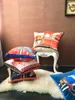 Deluxe Modern Embroidery Blue Horse Designer Pillow Case Sofa Cushion Cover Home Bedding Decorative For Sofa Home 20230705