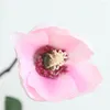 Decoratieve Bloemen Magnolia Bloem Prachtige Nep Fijne Textuur Simulatie Behouden