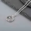 Nuovo 2023 designer di gioielli braccialetto collana anello torsione usato stile intagliato modello coppia di ciondoli a catena spessa