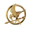 Film The Hunger Games Mockingjay Pin Gold Plaked Bird and Arrow broszka prezent224t