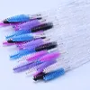 Tools Professional Eyebrow Mascara Wand Eyelash Spoolie Brush 50 pcs/set Wholesale Disposable Lash Wands Eyelash Extension Brushes