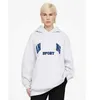 hoodie designer dames pullover top klassieke letter Borduursel aan de binnenkant Burst sweater Vrouwelijke katoenen hoodie sport losse Eagle Flag hoodies