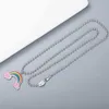 50% de réduction bijoux de créateur bracelet collier anneau tête de mort petit arc-en-ciel émail hommes femmes couple chandail chaîne