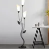 Floor Lamps Fashion Fountain Modern Acrylic LED Lamp Indoor Home Living Room Bedroom Study Bedside Creative Simple Decorative