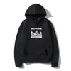 Sweats à capuche pour hommes Back From The Grave Outerwear Screen Prin Warm Black Garage Punk Men