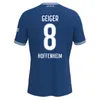 2023 24 Hoffenheim Mens Soccer Jerseys BEBOU DABBUR BAUMGARTNER KRAMARIC GEIGER SKOV OZAN KABAK KADERABEK Home Blue Away Football Shirts