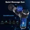 32 Speed Deep Tissue Mini Massage Gun Muscle Massager Neck Body Pain Relief Fascial Gun L230523