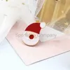 Creative Merry Christmas Brosches Cartoon Santa Claus Wreath Tree Candy Sock Bells Emamel Lapel Pin Badge Jewely Nyårspresenter