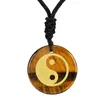 Anhänger Halsketten Halskette Yin und Yang Tai Chi Muster Talisman für Jahrestag Geburtstag