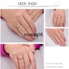 Кольца группы элегантные классические настоящие 925 серебряных пальцев стерлинговых кольцох