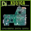 Płyta główna KEFU X551CAP dla ASUS X551CA F551CA X551C Laptop płyta główna F551CA z I33217U 2117U 1007U 2GB/ 4GB Test Work 100%