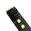 Карты M.2 Mkey to SFF8643 U.2 Adapter Card Card Protocol Protocol Card Card для 2,5 -дюймового NVME 2230 2280 SSD для PC Desktop Mainboard