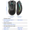 MICE REDRAGON STORM PRO RGB USB 2.4G Wireless Ultralight Honeycomb Shell Gaming Mouse 16000 dpi for GamerマウスラップトップPC M808K