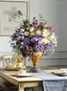 Decoratieve Bloemen Hoge Kwaliteit 45CM Bruiloft Tafel Bloem Roos Kunstmatige Bal Achtergrond Decoratie Boeket Rij