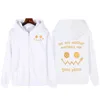 Men's Hoodies Anime Tengoku Daimakyou Cosplay Print Zipper Coat Hoodie Men Women Spring Autumn Sweatshirt