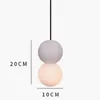 Pendelleuchten Nordic Moderne minimalistische Lichter Zement Kronleuchter LED Café Wohnzimmer Schlafzimmer Nacht Badezimmer Lampe Esszimmer hängen