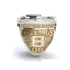 Anéis de cluster Winnipeg Blue Bombers Cfl Grey Cup Team Champions Championship Ring com caixa de madeira lembrança homens fã presente 2023