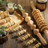 Massager 1 Set Wood Therapy Massage Tools Maderoterapia Kit Home Wood Massager Roller Wood Gua Sha Roller Manual Wooden Fascia Massage