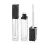 Fashion Lip gloss tube empty 5ML Lip gloss container makeup lip oil container Square plastic tubes with wholesale price