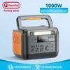 Flashfish Vente Chaude Logo Personnalisé 110 Volt Batterie De Charge Générateur Solaire Les Banques Fournissent 1000 W Centrale Électrique Portable Pour L'extérieur