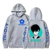 Bluzy męskie Blue Lock Anime Tracksuit Mężczyźni Y2K Ubrania estetyczne kobiety 90. Hip Hop Streetwear Oversizei Bluza graficzna Kpop