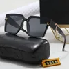 Роскошные солнцезащитные очки Популярные дизайнерские солнцезащитные очки для женских очков УФ -защита моды солнцезащитные очки.
