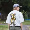 T-shirt da uomo Big Yellow Roar Tiger Stampa Human Made Streetwear Casual Uomo Donna T-Shirt Estate manica corta T230602