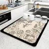 Table Mats Tapis Anti-déformé Café Réutilisable Anti-brûlure Utile Sous Maker Espresso Machine Draining Pad