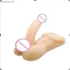 Small Realistic Sexy Vibrating Torso Dildo Vibrator Men's Consolo Male Sexsual Sex Doll for Women Like Real Toys Adults Products L230518