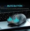 Souris KuWFi souris Bluetooth sans fil souris de jeu double Mode Rechargeable 2.4G + souris de jeu optique Bluetooth pour ordinateur/ordinateur portable 2400DPI