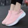 2022 Novos sapatos femininos sem cadarço, femininos leves, tênis femininos, verão, outono, casuais, chaussures, sapatilhas femininas, cesta