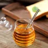 Storage Bottles Creative Striped Honey Jar Transparent Glass Stirring Rod Nordic Home Kitchen Jam Container