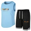 Chándales de los hombres Deportes de verano Camiseta sin mangas Conjunto Hombres TRAPSTAR Tank Top Shorts Hombre Fitness Competencia Entrenamiento Chaleco Baloncesto Tops 230601