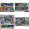 Card Games Yugioh 100 Piece Set Box Holographic Yu Gi Oh Game Collection Children Boy Childrens Toys 220921 Drop Gift