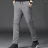 Calças Masculinas Man Winter White Duck Down Masculino Autumn Thick Puffer Pantalones Mens Warm Capris Pantalones Abajo