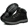 Vintervattentät snöstövlar plysch Keep Warm Boots For Men Sneakers Big Size 48 Men Ankle Boots Outdoor Non-Slip Shoes