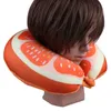 Maternity Pillows Cute Fruits Shaped Travel Pillow Car Head Rest Memory Foam Cushion Neck Flight with Attachable Snap Strap